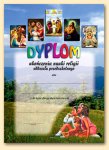 Dyplom ukończenia nauki religii oddziału przedszkolnego nr 2