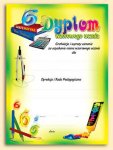 Dyplom wzorowego ucznia nr 4