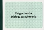 K-210 Księga druków ścisłego zarachowania