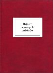 Rejestr wydanych indeksów