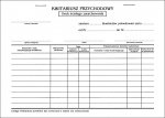 K-103 Kwitariusz przychodowy