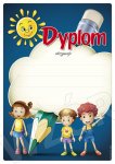 Dyplomy uniwersalne dla dzieci - DP53T