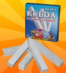 Kreda biała kwadratowa - B2