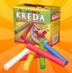 Kreda kolorowa okrągła - M12