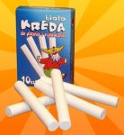 Kreda biała okrągła - M7