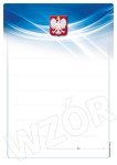 Dyplomy uniwersalne z godłem - DP213T