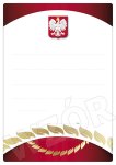 Dyplomy uniwersalne z godłem - DP211T