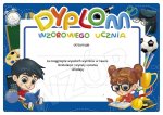 Dyplom wzorowego ucznia - DP814T
