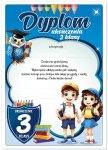 Dyplomy ukończenia klasy trzeciej - DM603