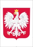 Godło Herb Polski A3 - antyrama
