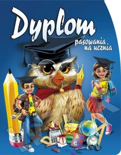 Dyplomy pasowania na ucznia - DS64 (składane)