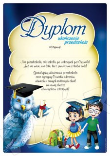 Dyplomy ukończenia przedszkola - DP77T/DP77