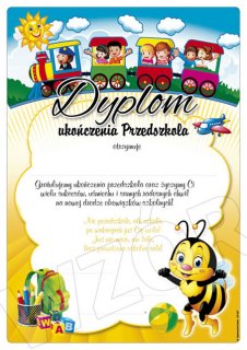 Dyplomy ukończenia przedszkola - DP83T/DP83