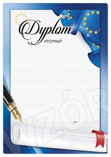 Dyplomy - Unia Europejska - DP168T/DP168