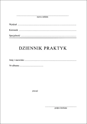 Dziennik praktyk