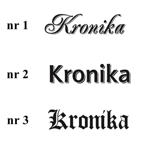 Kronika - B4 pionowa