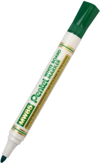 Pentel MW85, ekonomiczny marker do białych tablic - zielony