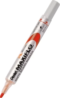 Pentel MWL5S, marker z tłoczkiem MAXIFLO - czerwony